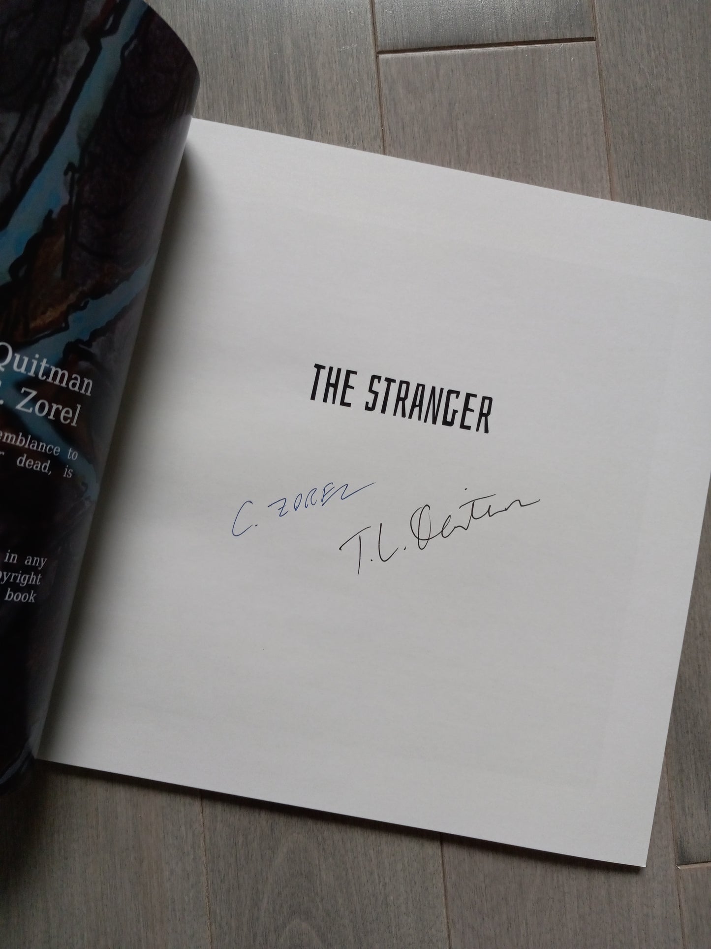 THE STRANGER - Limited Autograph Edition